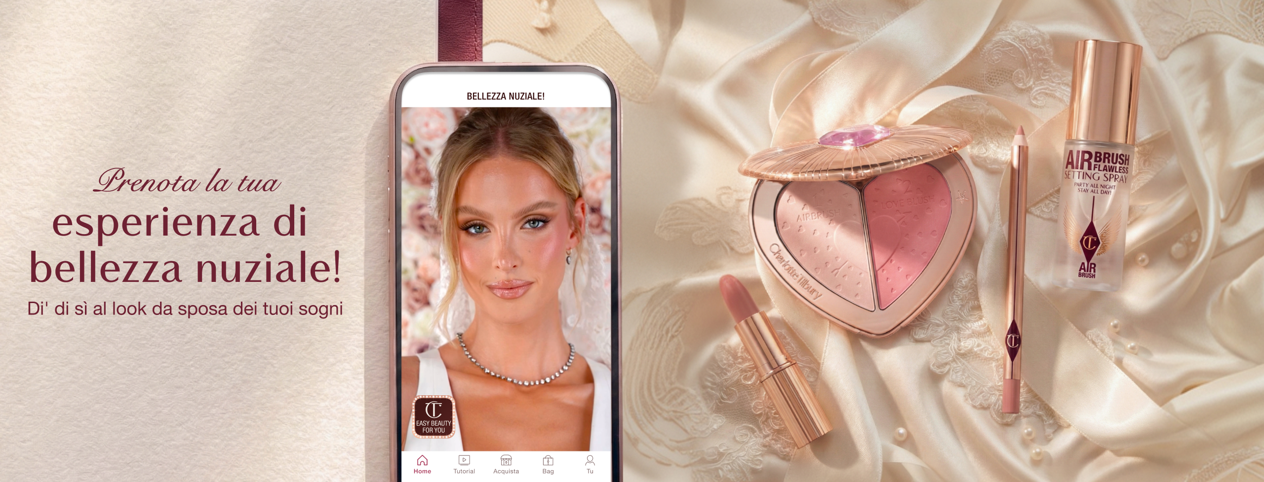 BOOK A BRIDAL BEAUTY EXPERT AT HOME!