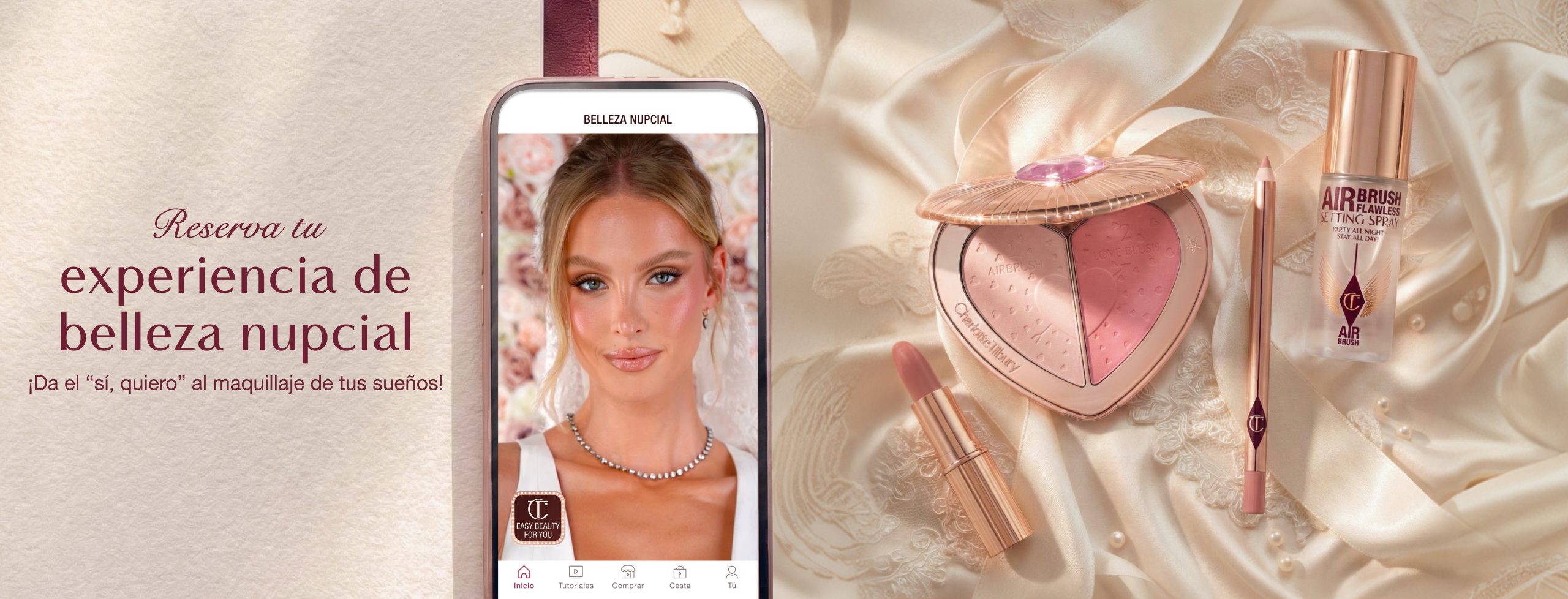 BOOK A BRIDAL BEAUTY EXPERT AT HOME!