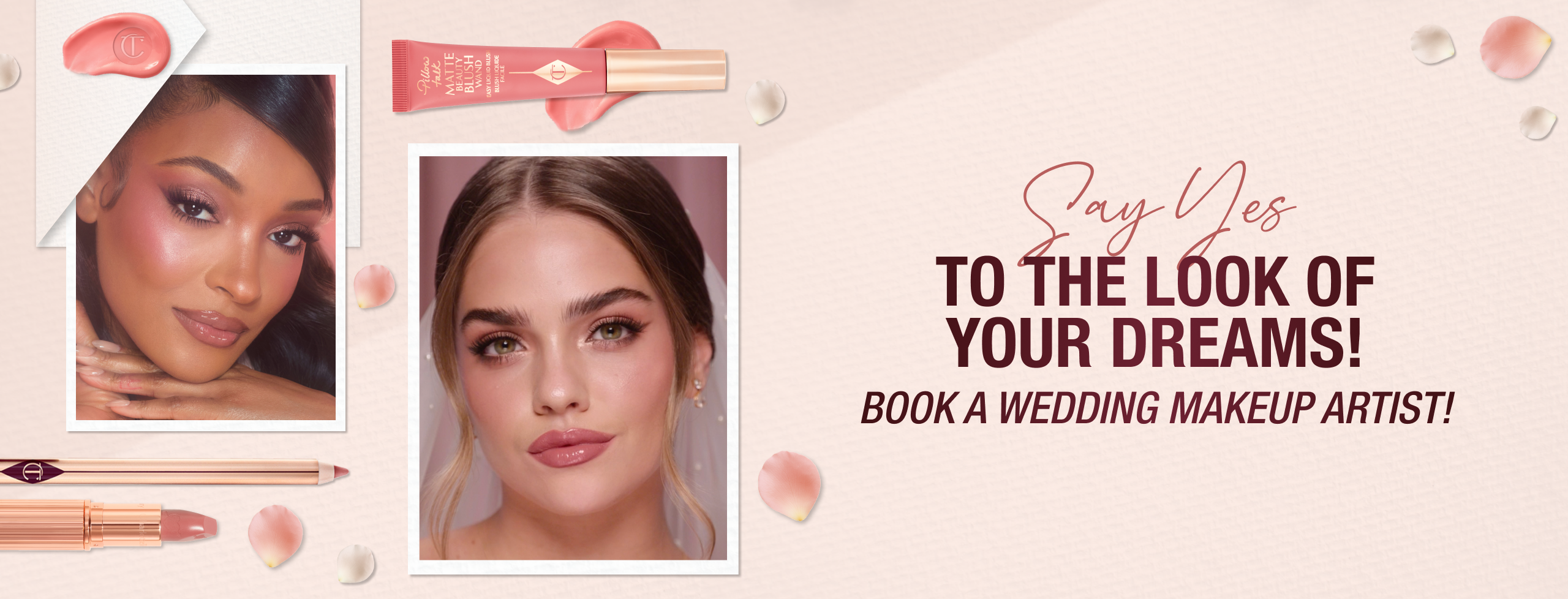 BOOK A BRIDAL BEAUTY EXPERT AT HOME!