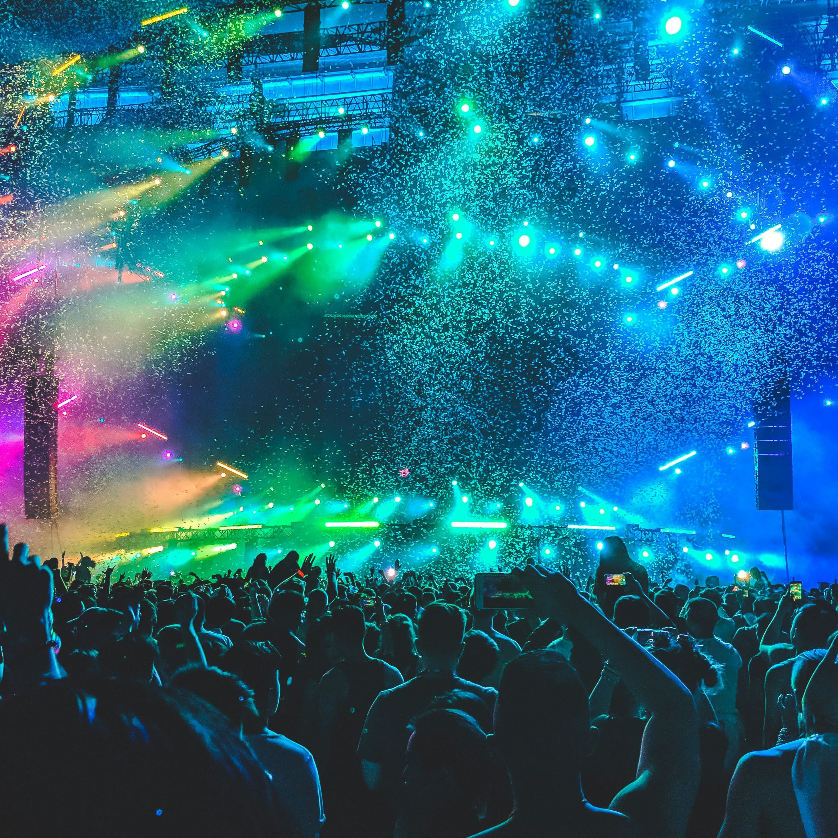 Fireworks in a festival 