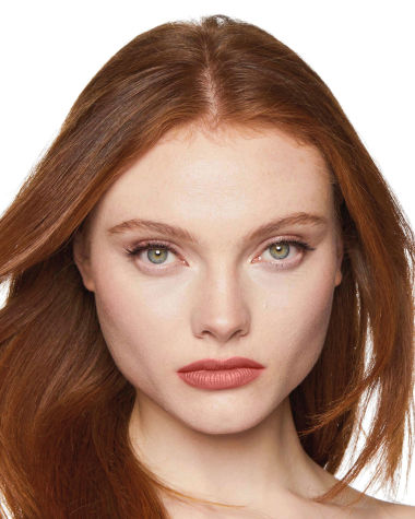 Charlotte Tilbury K.I.S.S.I.N.G Coachella Coral Lipstick Lips Model