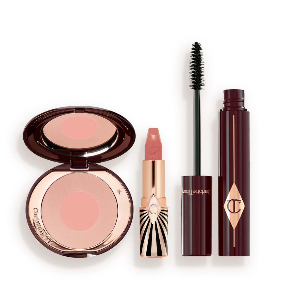 Charlotte's Iconic Cheeks, Lips & Lashes Makeup Kit | Charlotte