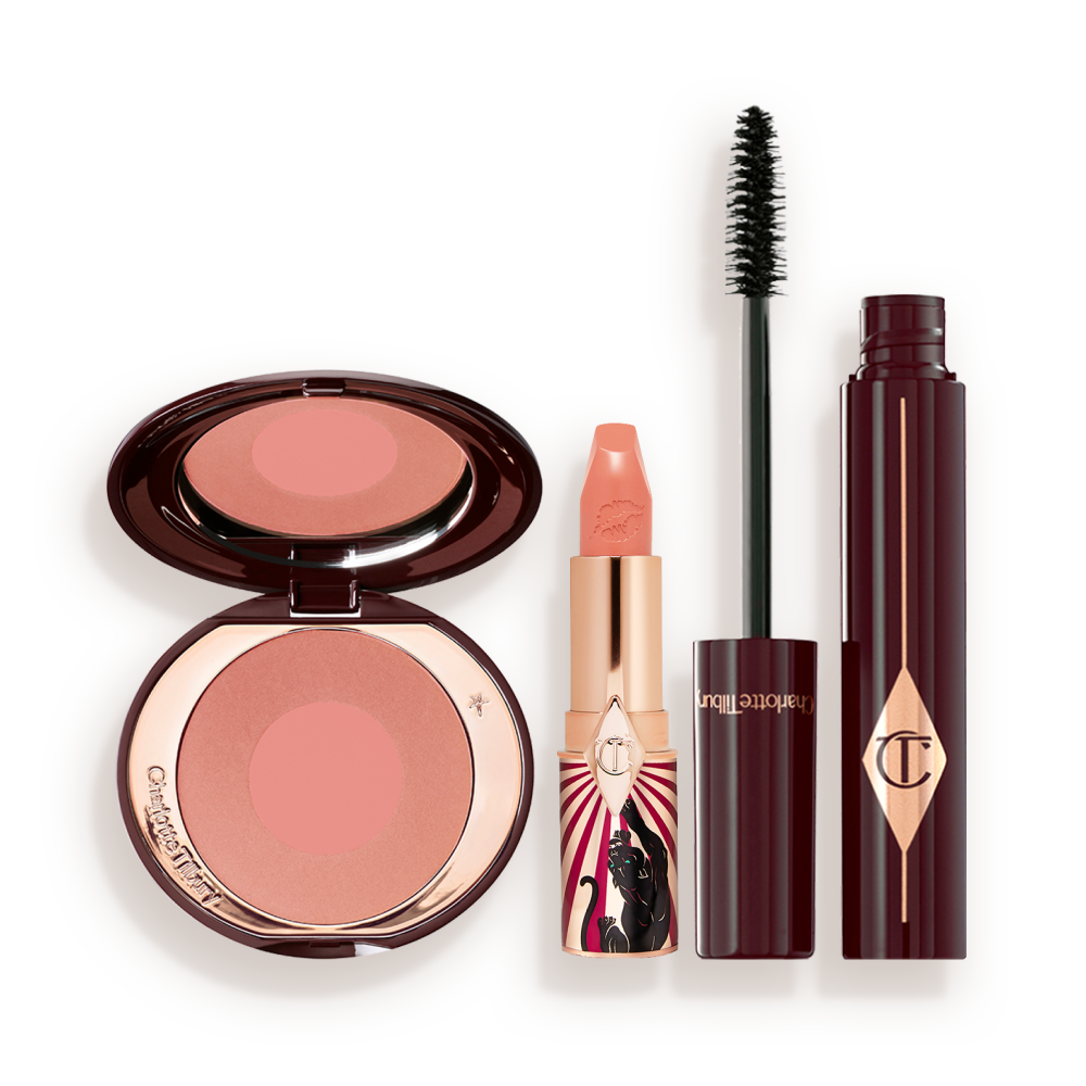 Charlotte's Iconic Cheeks, Lips & Lashes Makeup Kit | Charlotte