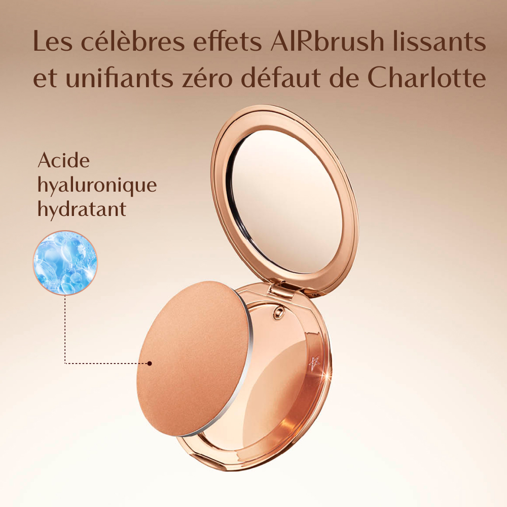 Airbrush Bronzer Infographic Airbrush effect 