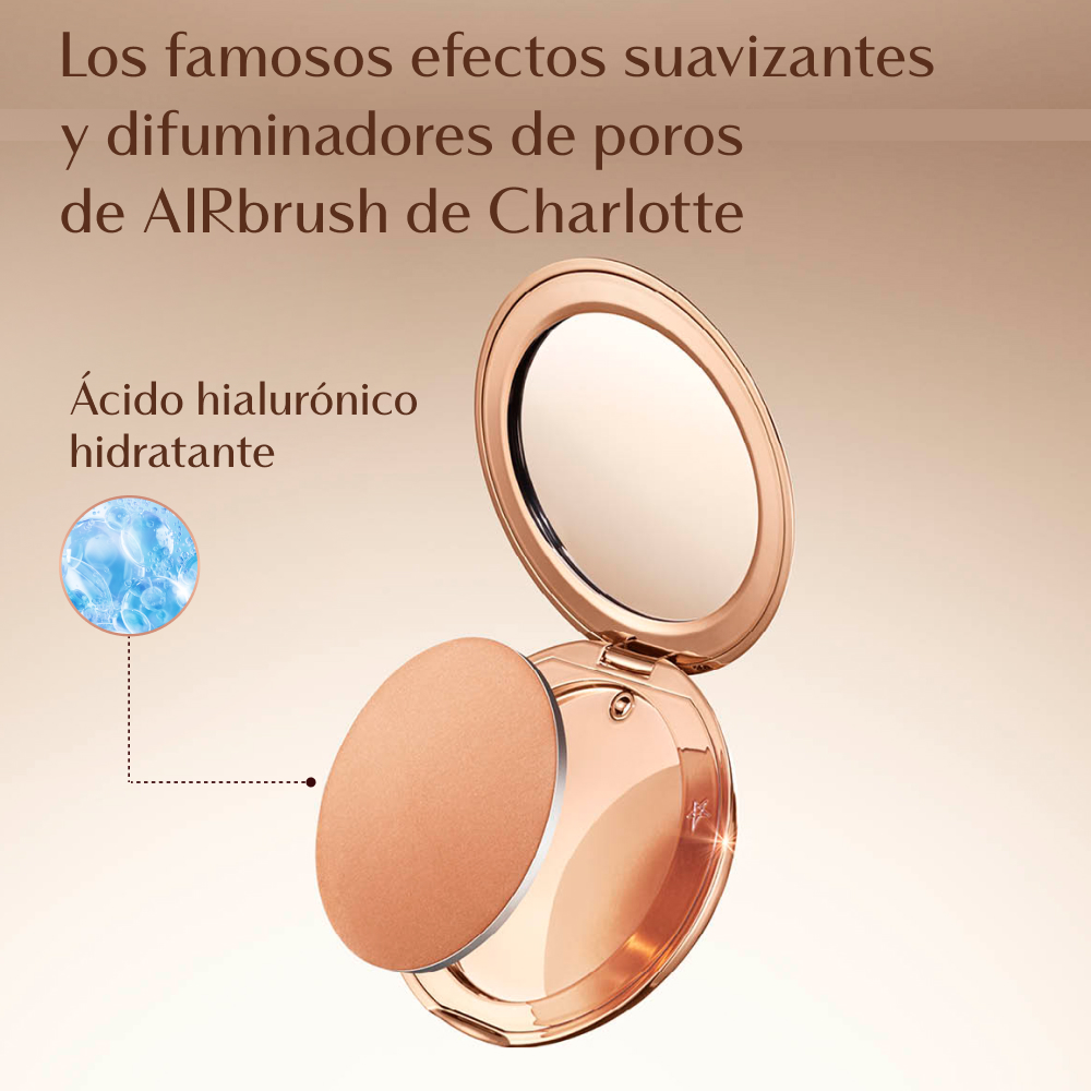Airbrush Bronzer Infographic Airbrush effect 