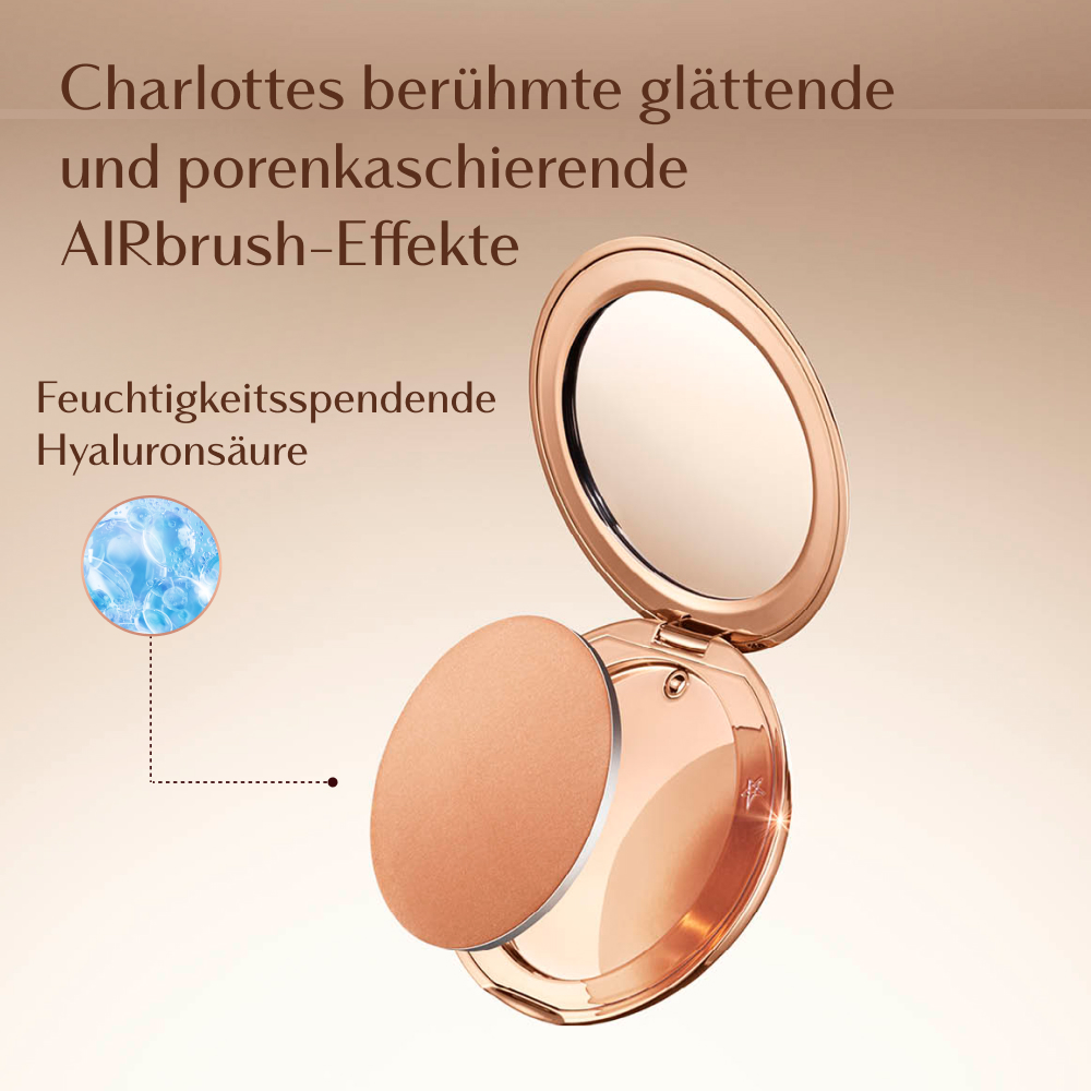 Airbrush Bronzer Infographic Airbrush effect 