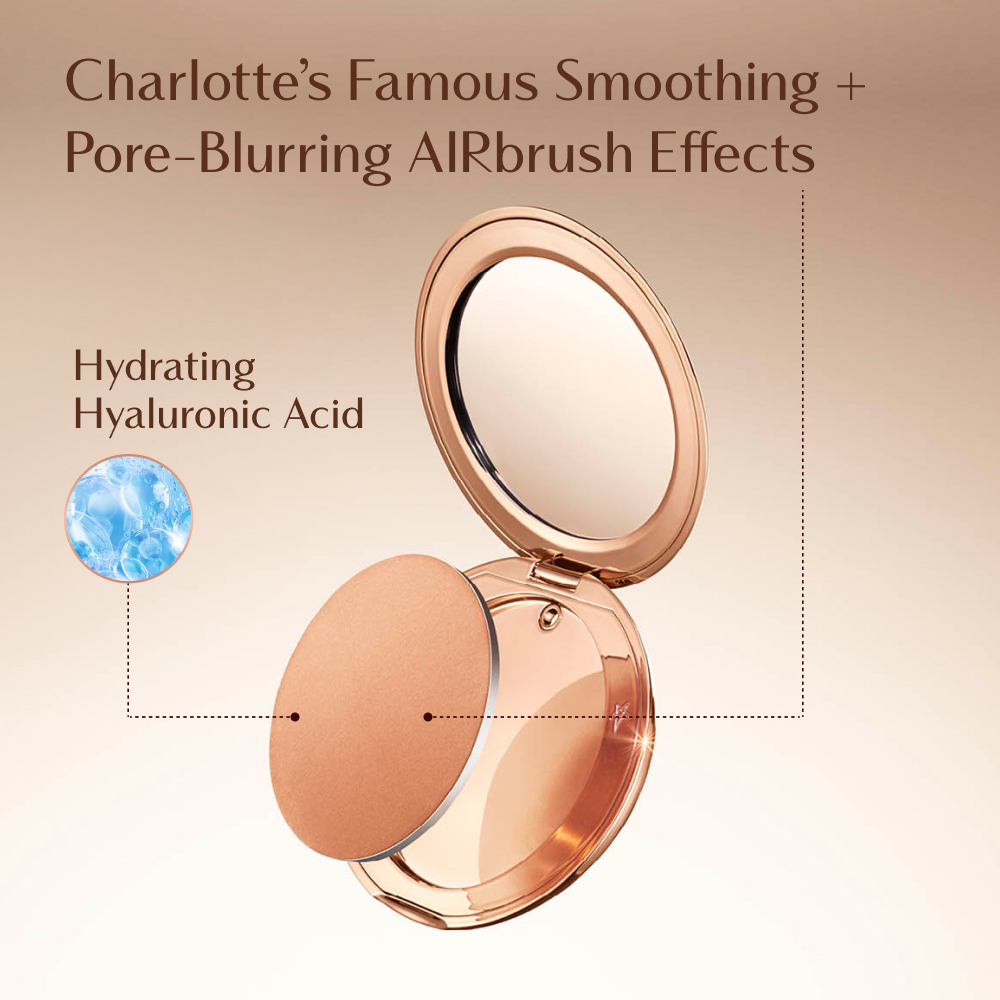 Airbrush Bronzer Infographic Airbrush effect 