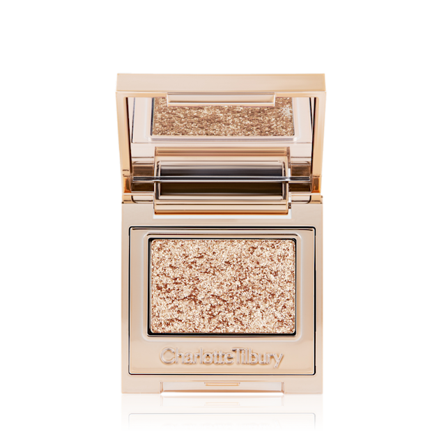 Hypnotising Pop Shots in Diamond Eyes, a sheer iridescent shade with white-gold sparkle