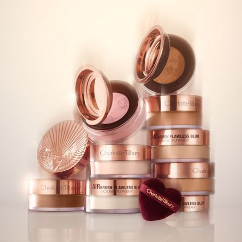 Airbrush flawless blur loose powder