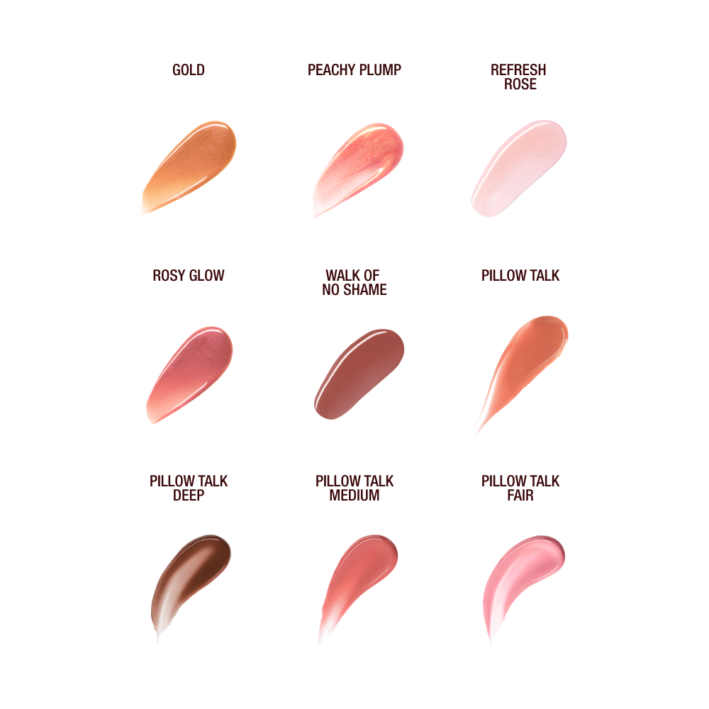Collagen Lip Bath swatches