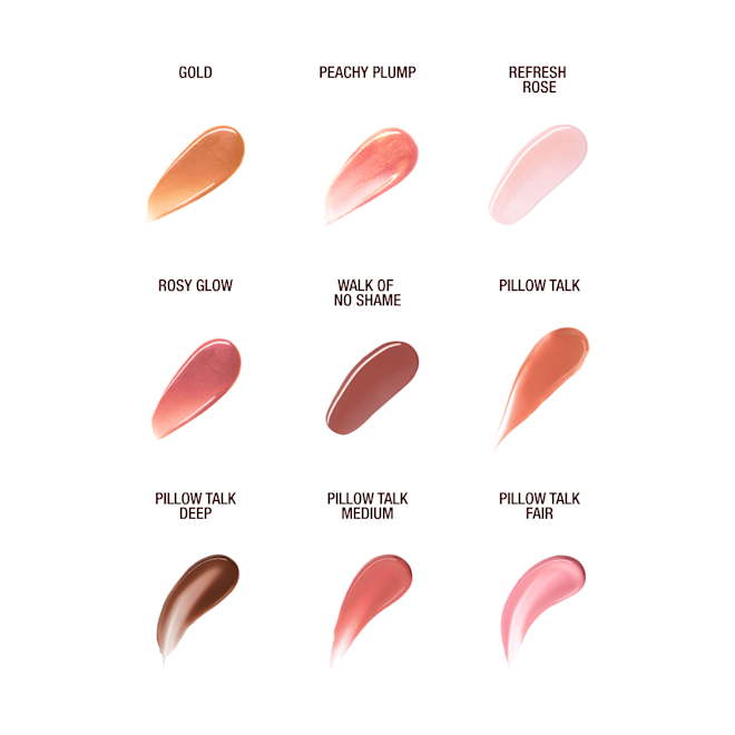 Collagen Lip Bath swatches Collagen Lip Bath swatches