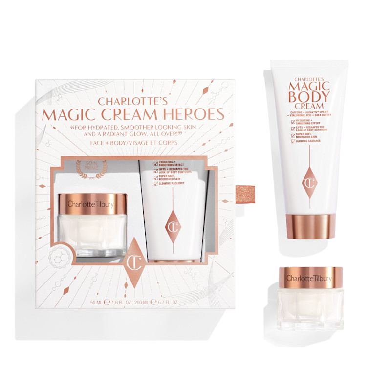Magic Cream Heroes skincare and bodycare gift set