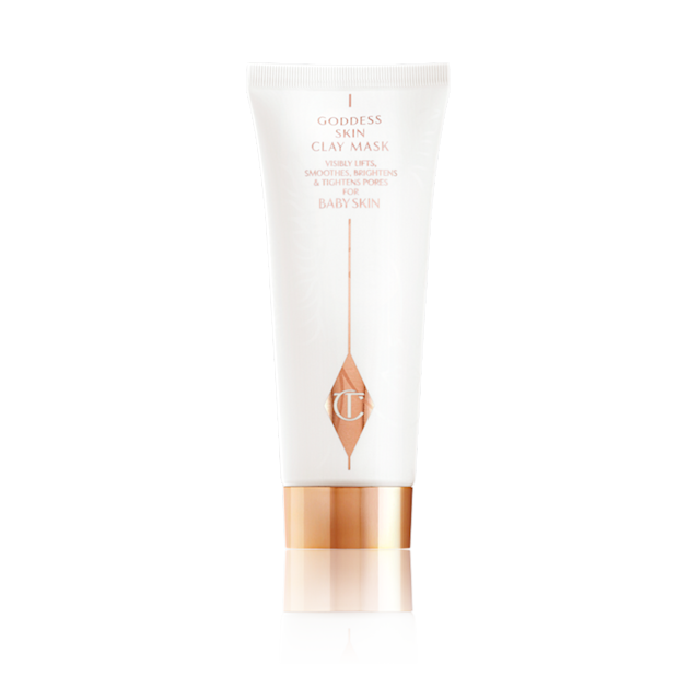 Goddess Skin Clay Mask tube with lid off