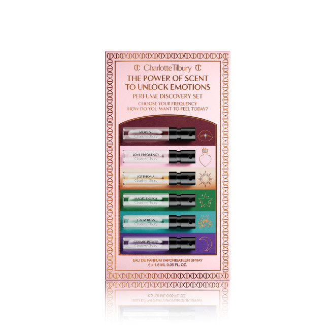 Fragrance Discovery Set: 6 X 10ml Eau De Parfum | Charlotte Tilbury