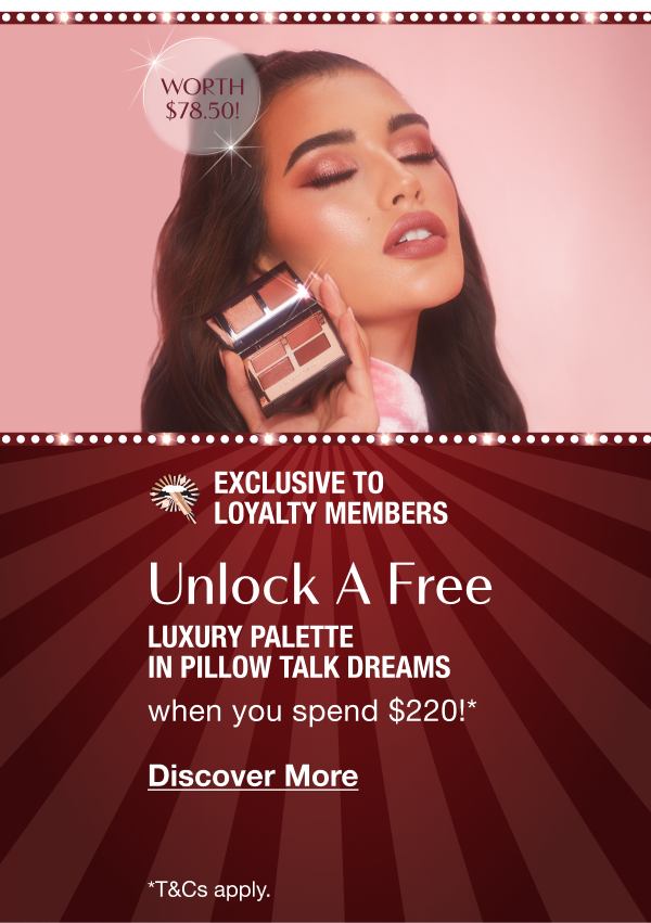Unlock A Free  Luxury Palette In Pillow Talk Dreams