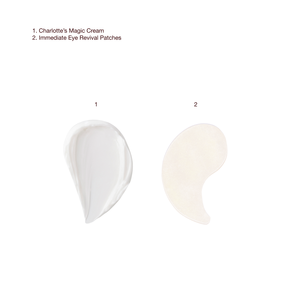 Magic Cream + Revival Eye Patches texture swatch 