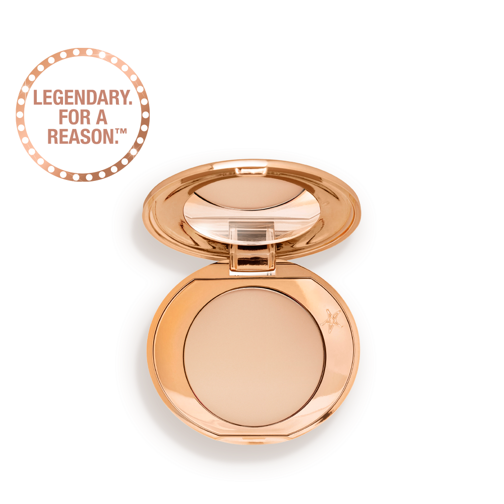 2 Medium: Airbrush Flawless Finish: Mini Powder Compact 