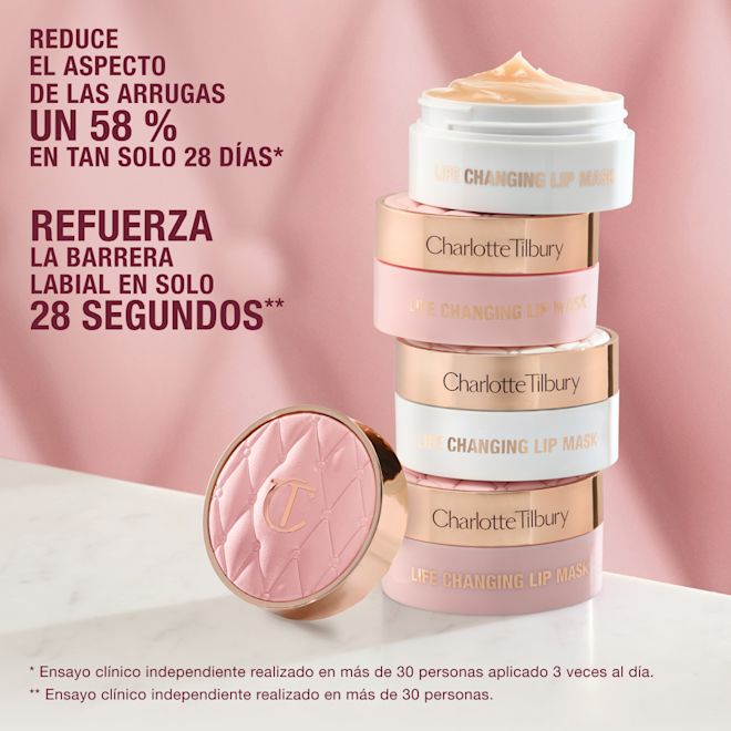 INFOGRAFÍA de la mascarilla para labios INFOGRAFÍA de la mascarilla para labios