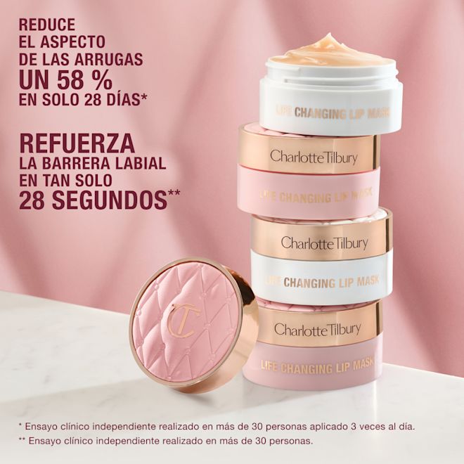 INFOGRAFÍA de la mascarilla para labios INFOGRAFÍA de la mascarilla para labios