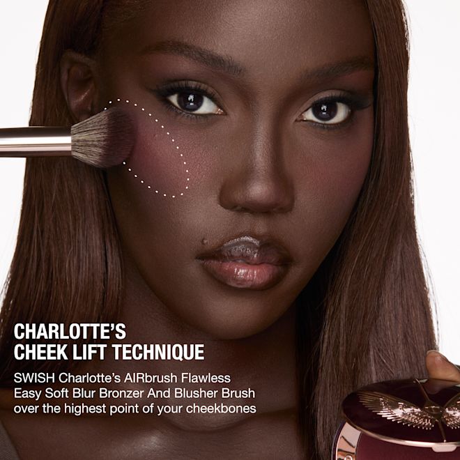 AIRbrush Blush Blur - Infographic Cheek Lift Technique AIRbrush Blush Blur - Infographic Cheek Lift Technique