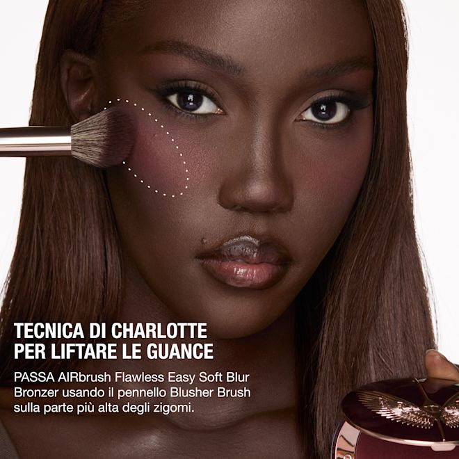 AIRbrush Blush Blur - Infographic Cheek Lift Technique AIRbrush Blush Blur - Infographic Cheek Lift Technique
