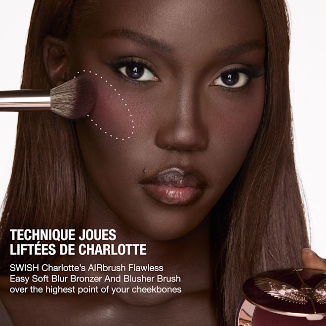 AIRbrush Blush Blur - Infographic Cheek Lift Technique AIRbrush Blush Blur - Infographic Cheek Lift Technique