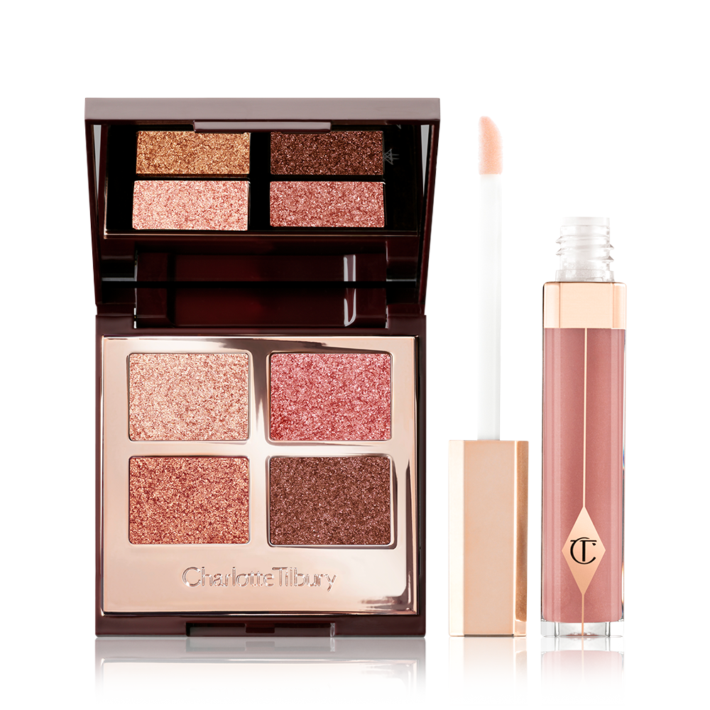 Pillow Talk Luxury Palette Of Pops Pink Glitter Eyeshadow Charlotte Tilbury