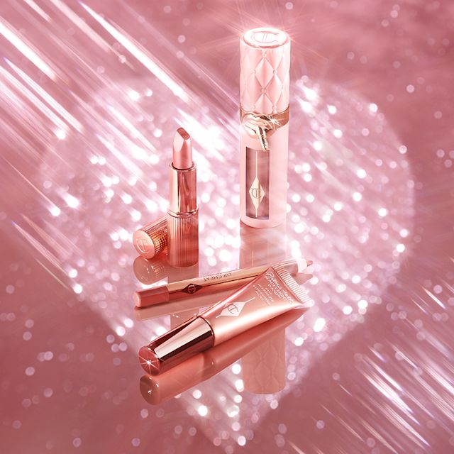Pillow Talk gift set with four lip and cheek makeup products