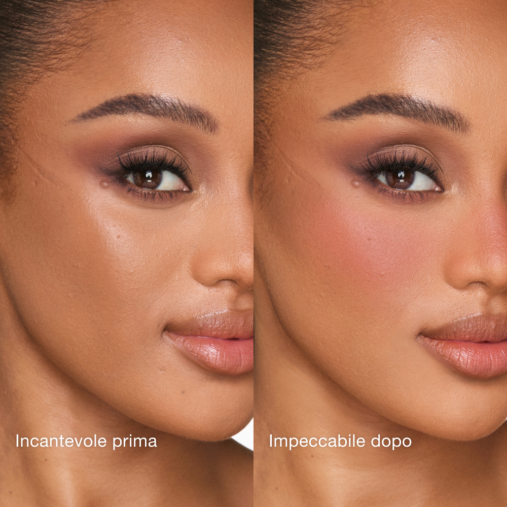AIRbrush Blush Blur - Pillow Talk Dreams Before and After