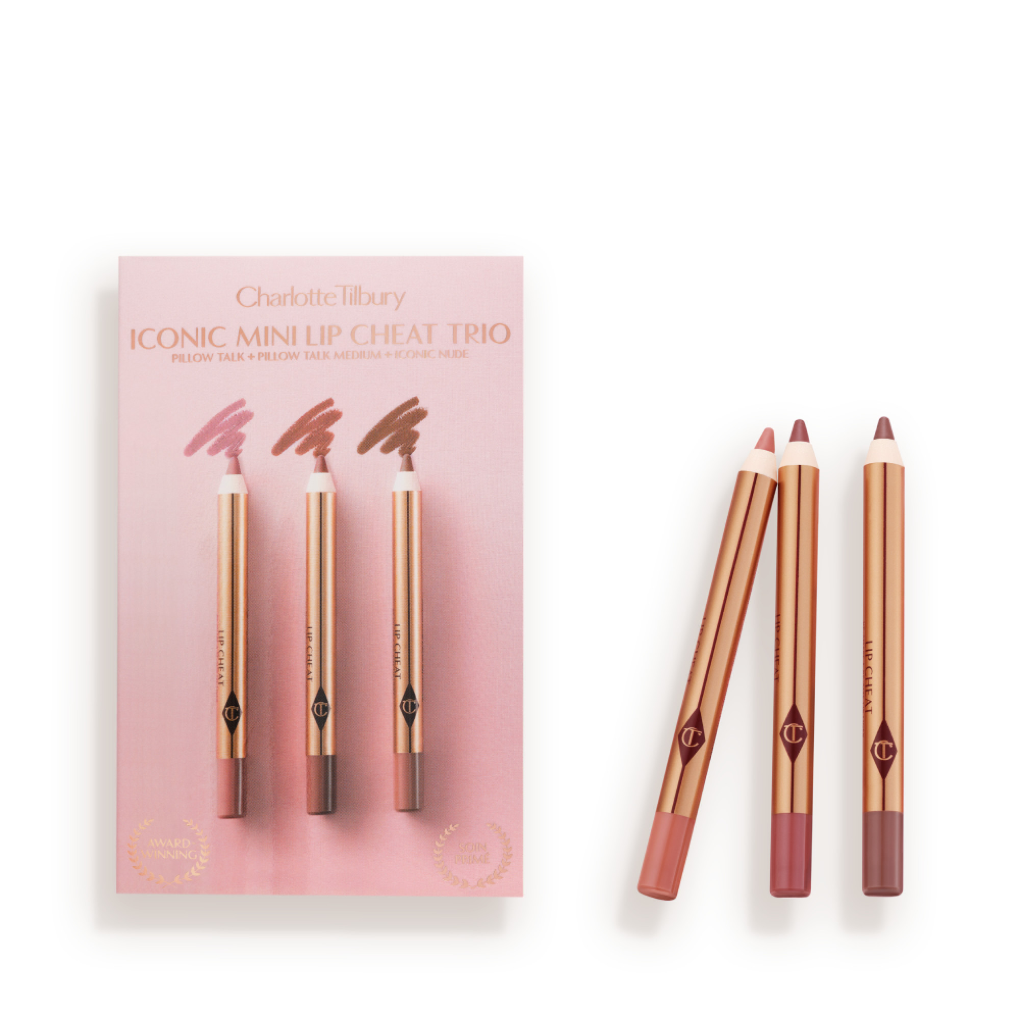 Charlotte Tilbury Charlotte's Iconic Lip Liner Lip Cheat Trio - Lip Liner Lip Cheat Trio Gift