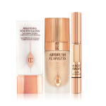 Brightening Youth Glow, Airbrush Flawless Foundation and Magic Away
