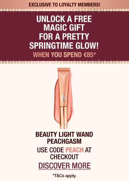 UNLOCK A FREE MAGIC GIFT FOR A PRETTY SPRINGTIME GLOW!