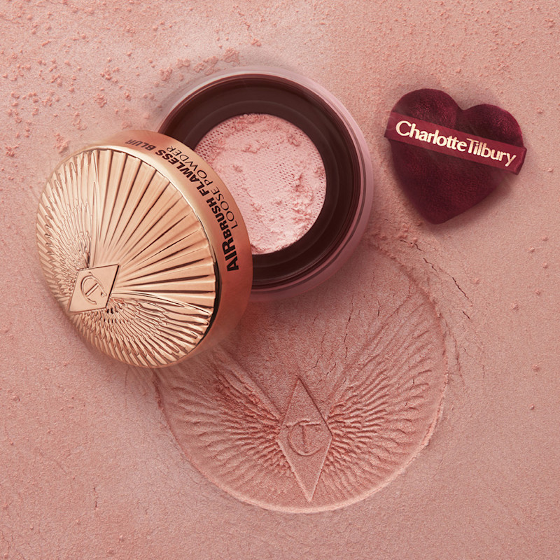 Airbrush Flawless Loose Powder Brightening Pink