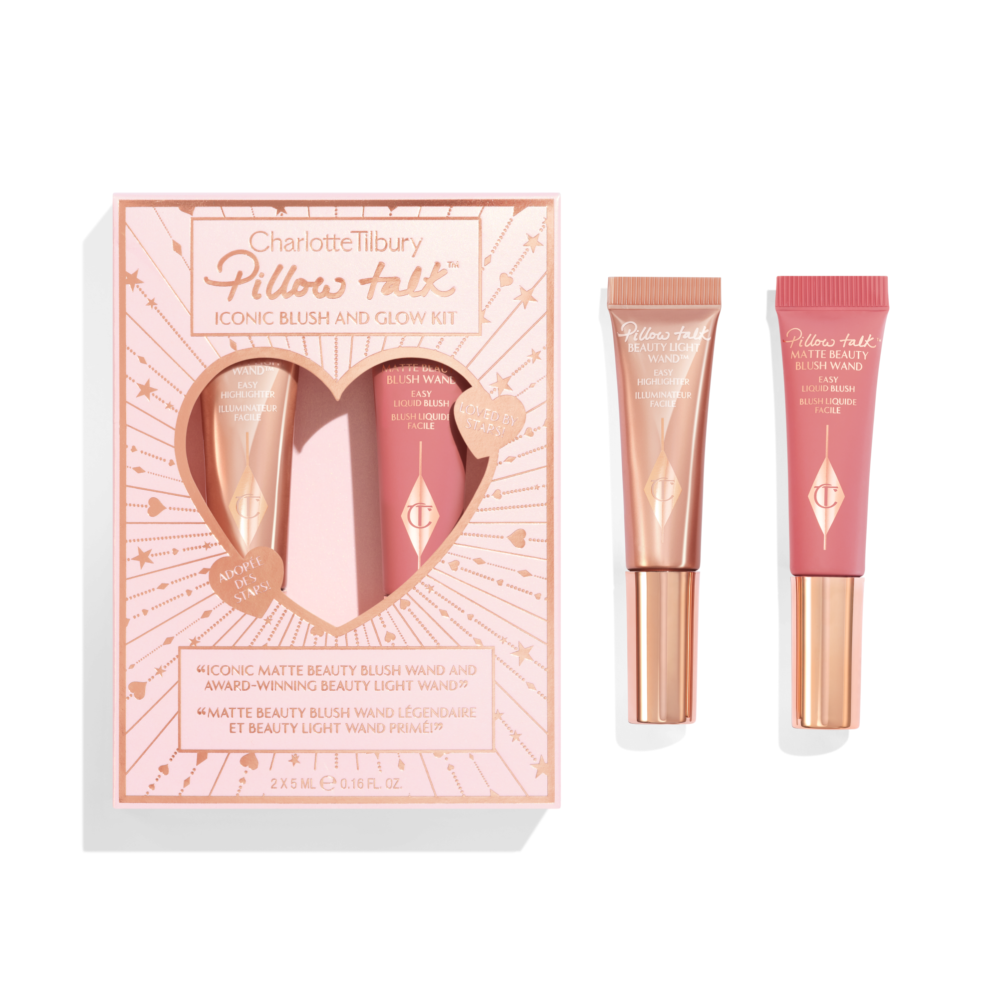 Pillow Talk Iconic Blush &amp; Glow Kit Gift Set | Charlotte Tilbury