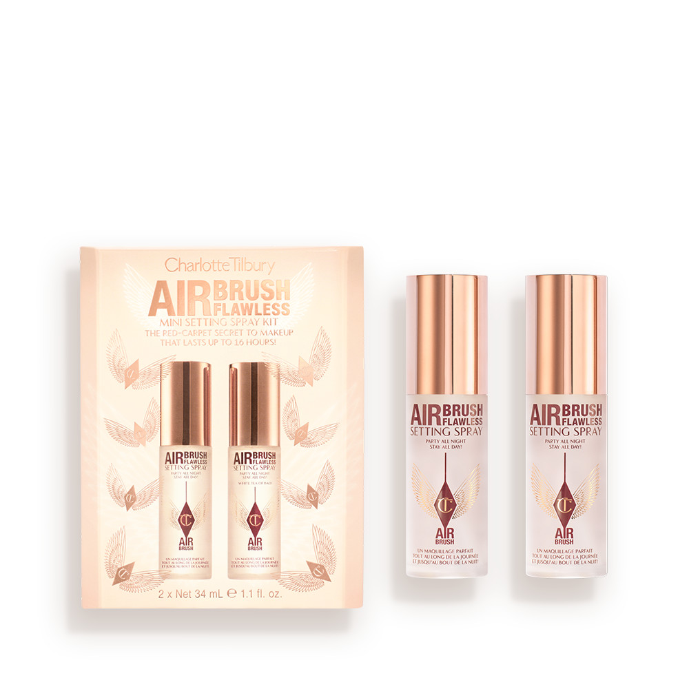 Charlotte Tilbury Airbrush Flawless  Mini Setting Spray Kit - Travel Size Face Kit