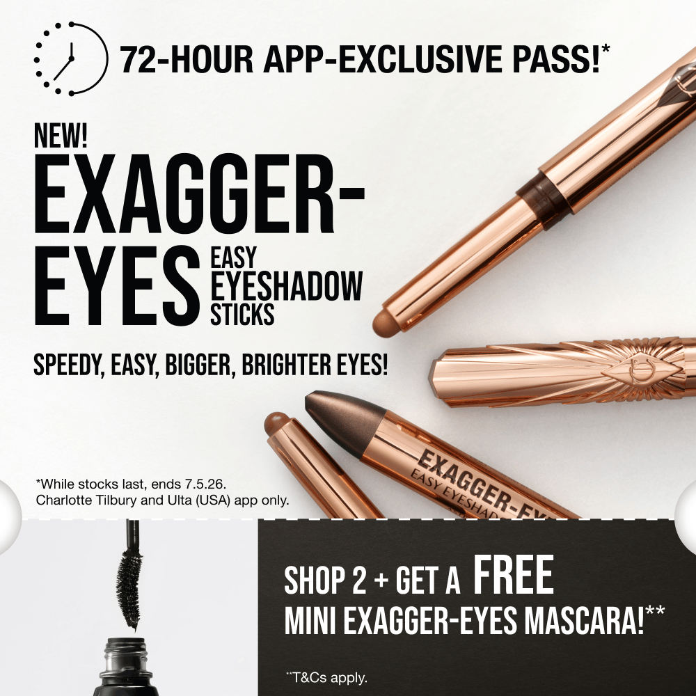 NEW! EXAGGER-EYES EASY EYESHADOW STICKS + GET A FREE GIFT