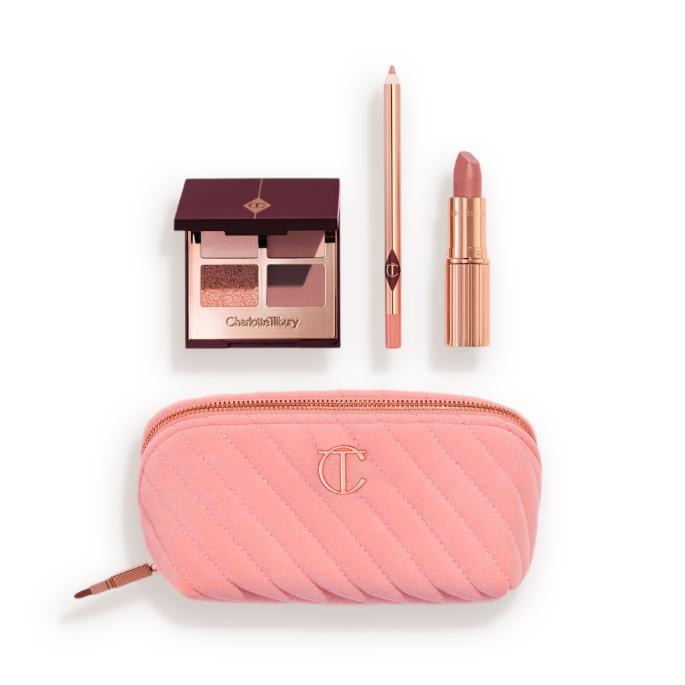 The Gift Of Pillow Talk Eyes + Lips + Limited-edition Makeup Bag