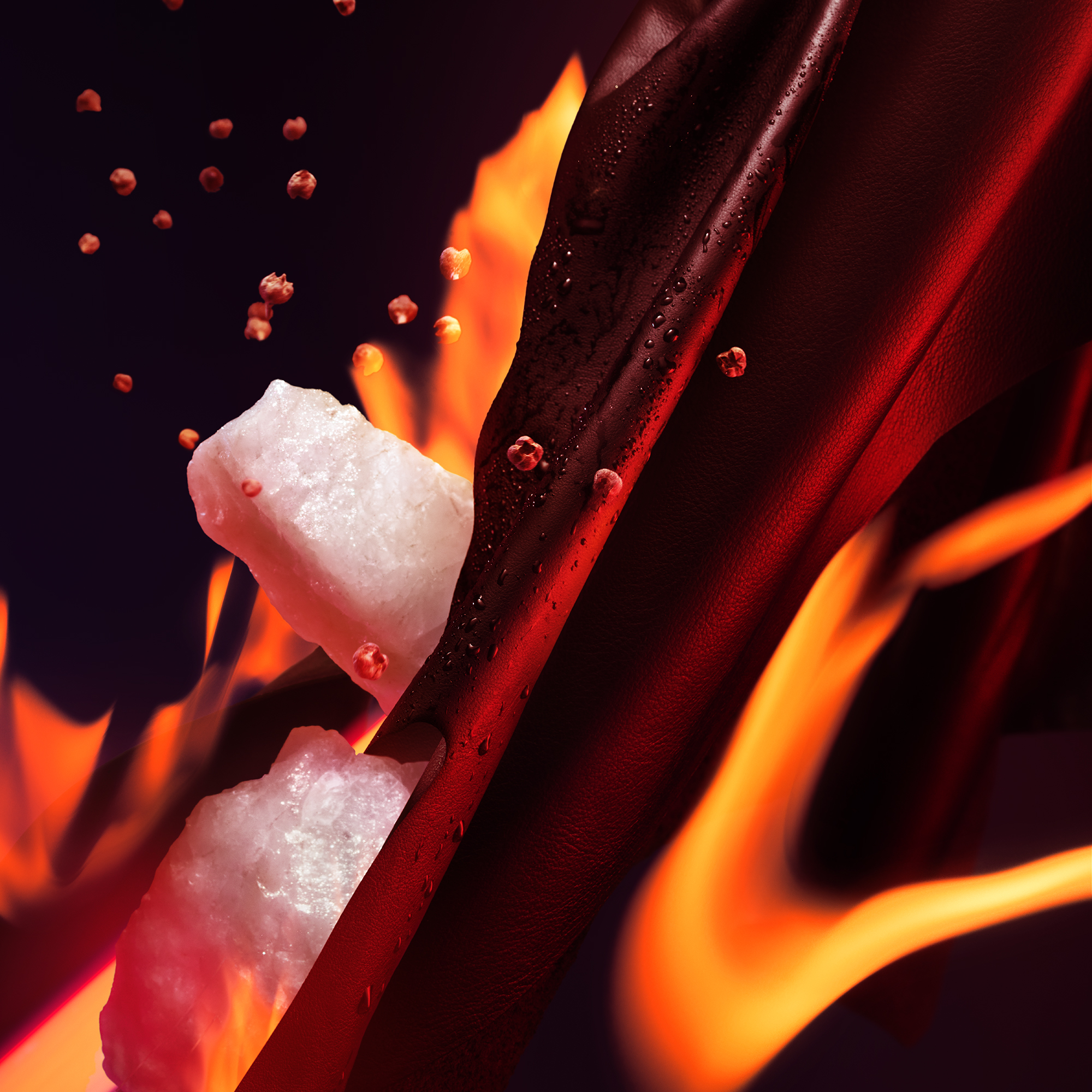 The top heart and base notes in Charlotte's More Sex fragrance