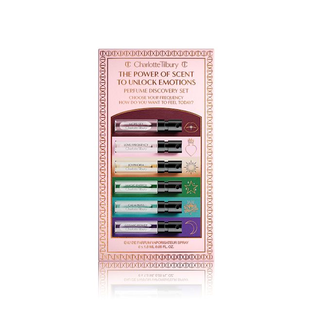 Fragrance Discovery Set featuring 6 1.5ml samples of Charlotte's fragrances