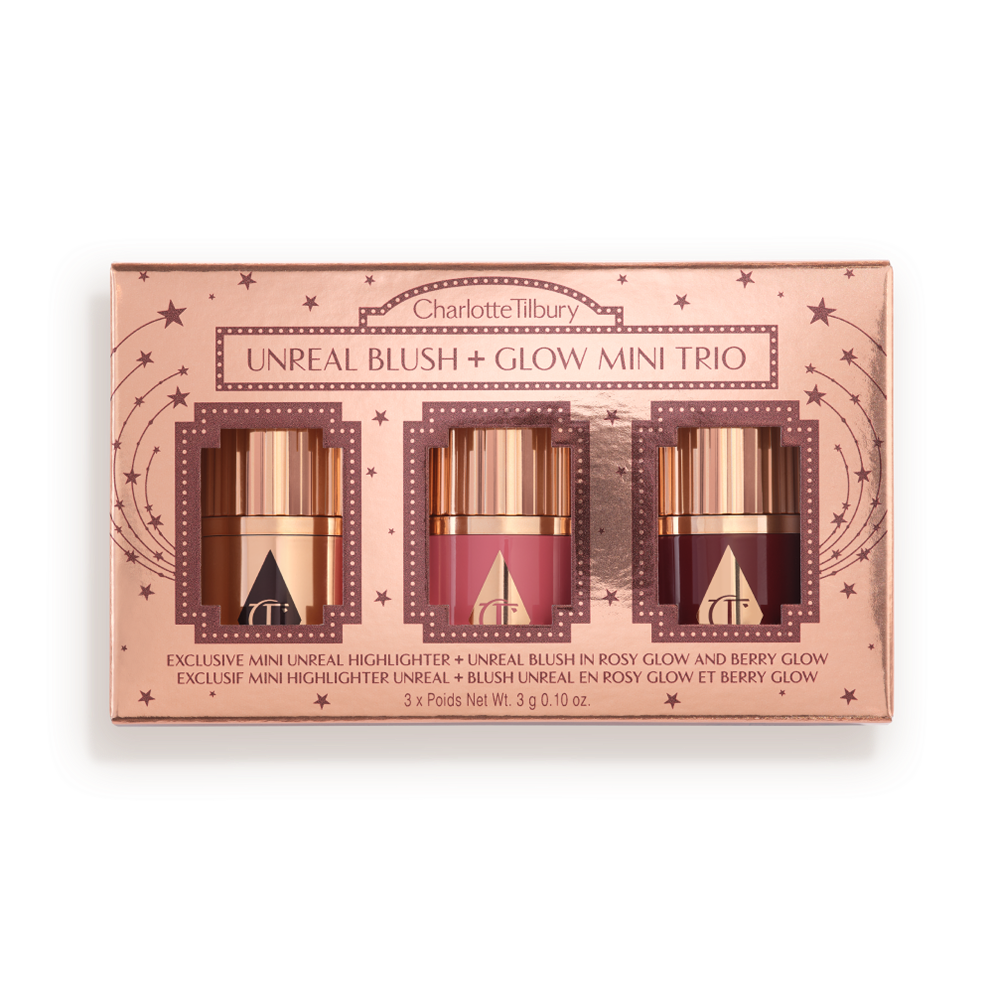 Mini Unreal Blush and Glow Trio Packshot - Closed 