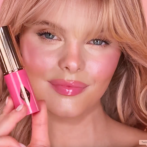 チーク Charlotte Tilbury UNREAL BLUSH PINK GLOW Unreal Blush Healthy Glow Stick: Pink Cream Blush Stick