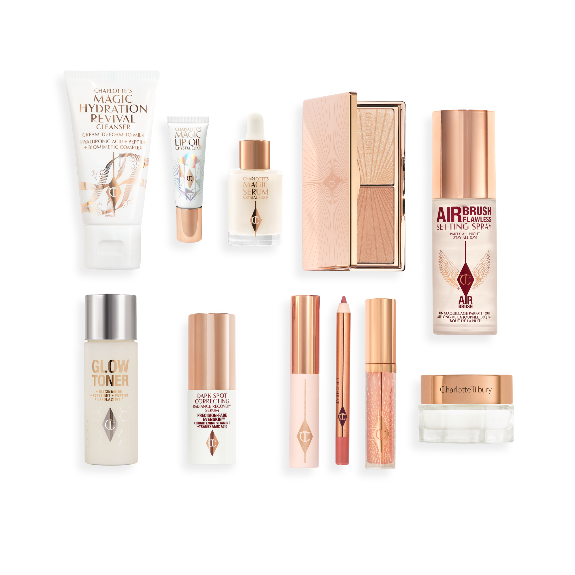 TRAVEL SIZE SKINCARE MYSTERY BOX - Products only packshot