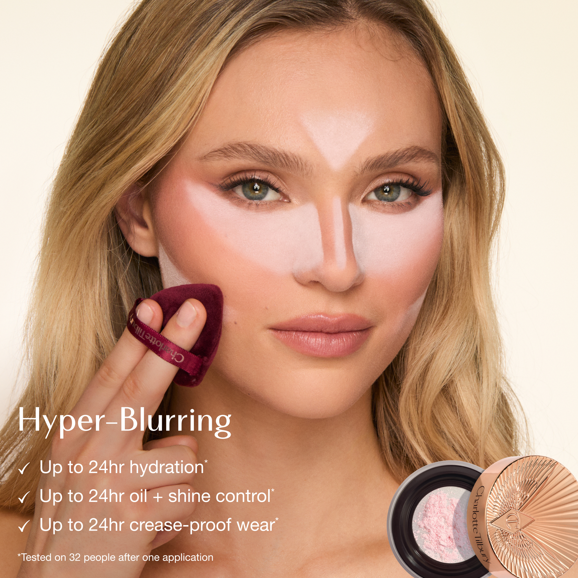 Airbrush loose powder benefits
