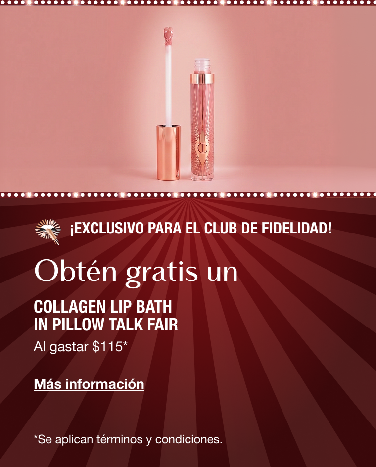 Obtén gratis un Collagen Lip Bath en Pillow Talk Fair