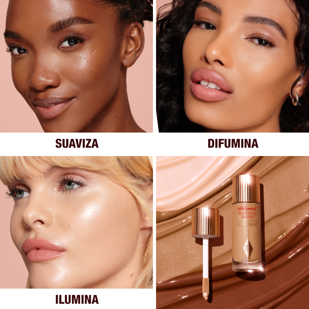4 Medium: Hollywood Flawless Filter Makeup: Iluminador