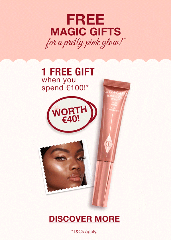 FREE MAGIC GIFTS FOR A PRETTY PINK GLOW!*