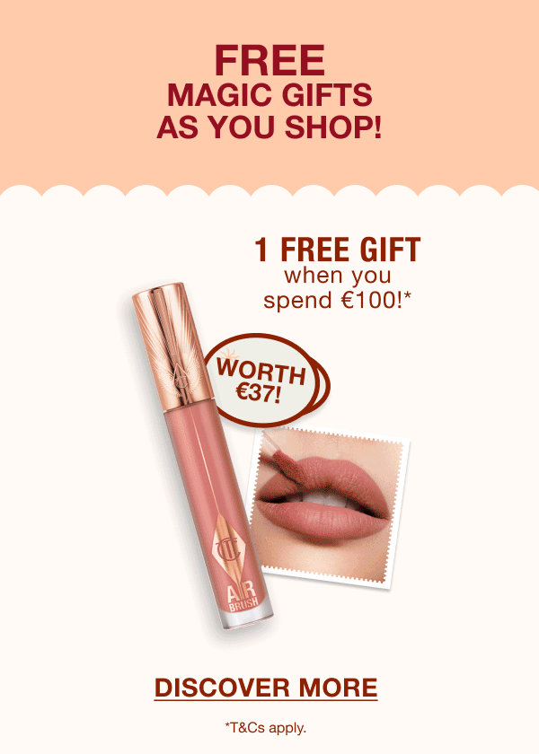 FREE MAGIC GIFTS FOR A PRETTY PINK GLOW!*