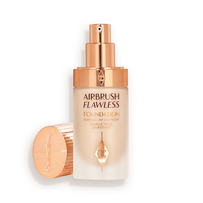 Airbrush Flawless Foundation 3 neutral open with lid Packshot Airbrush Flawless Foundation 3 neutral open with lid Packshot