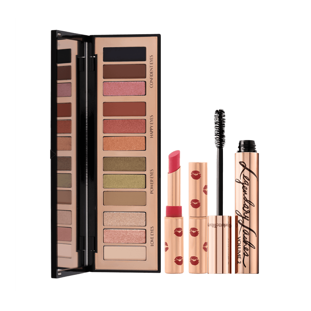 INSTANT EYE PALETTE & LUCKY LIPS KIT PACKAGING
