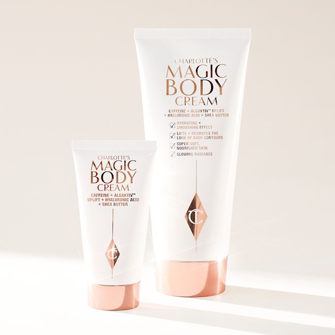 Magic Body Cream in a mini and full-size Magic Body Cream in a mini and full-size
